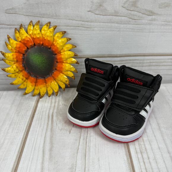 adidas hoops mini toddler shoes 4C - Picture 1 of 6